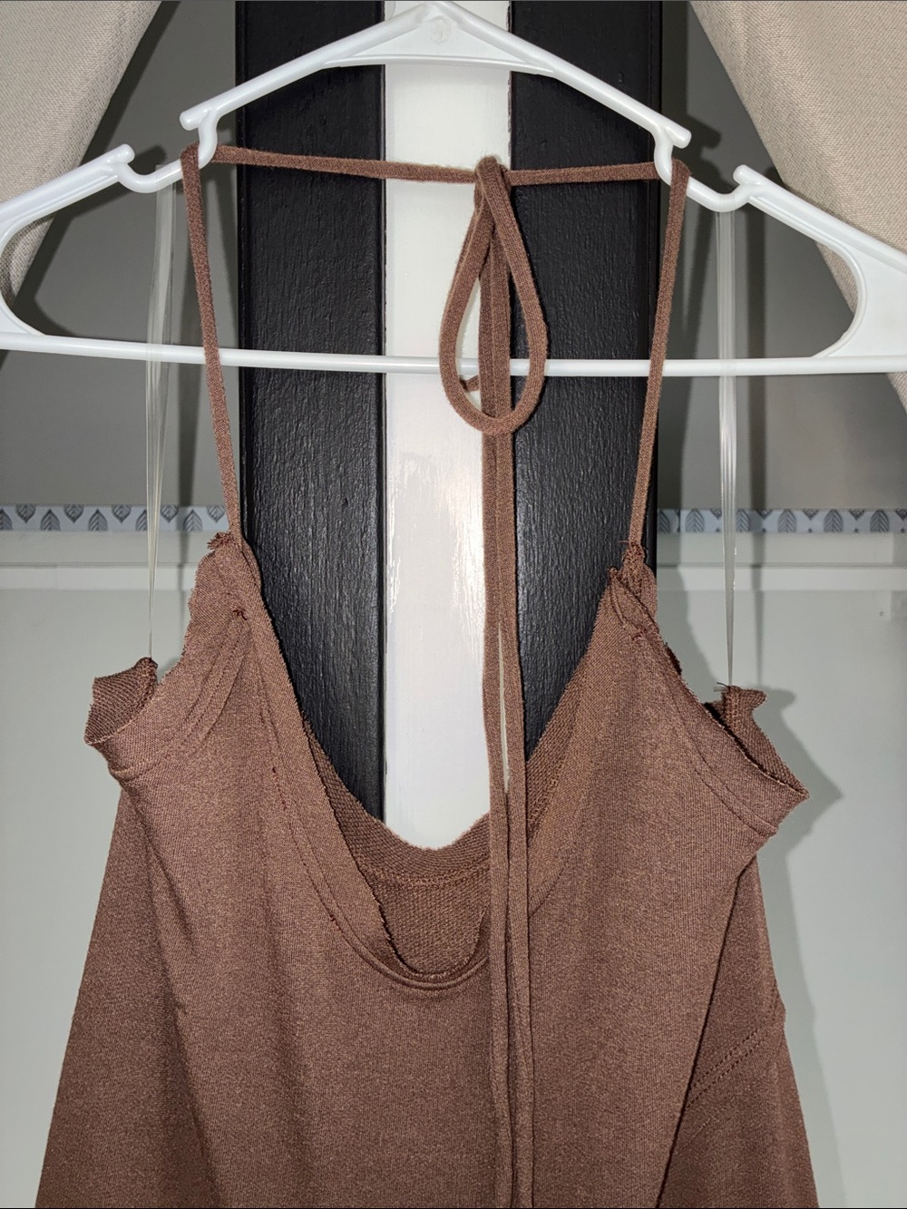 Ces Femme - Wide-Leg Back Tie Jumpsuit - Picture 6 of 8